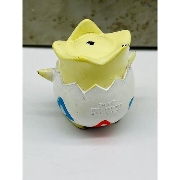 Togepi Pokemon Mini Figure w/ Poke Ball Nintendo Basic Fun (No Keychain) - Picture 8 of 10